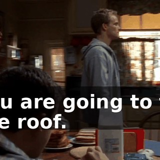 You are going to fix the roof.