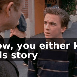 Now, you either kill this story