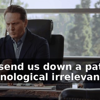 will send us down a path to technological irrelevance