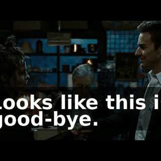 Looks like this is good-bye.
