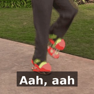 ♪ Aah, aah ♪