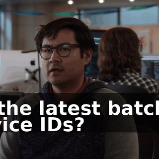 on the latest batch of device IDs?