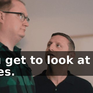 you get to look at the trees.