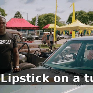 - * Lipstick on a turd