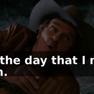 on the day that I met him.
