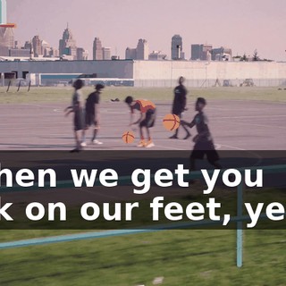 * When we get you back on our feet, yeah *