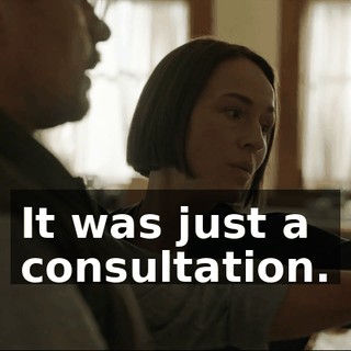 It was just a consultation.