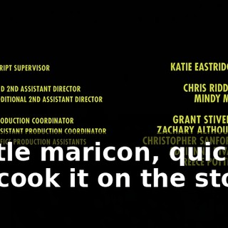 ♪ Little maricon, quick to cook it on the stove ♪