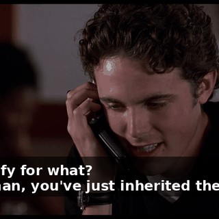- Qualify for what? - My man, you've just inherited the Bible.