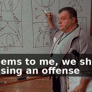 it seems to me, we should be using an offense