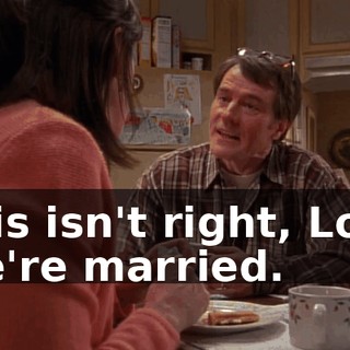 This isn't right, Lois. We're married.
