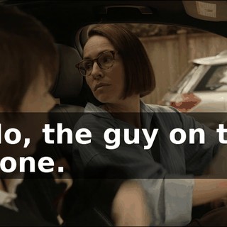 - No, the guy on the phone.