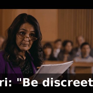 Bri: "Be discreet."