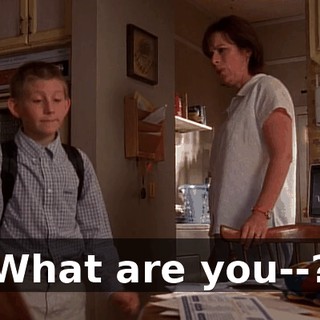What are you--?