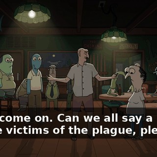 Guys, come on. Can we all say a prayer for the victims of the plague, please?