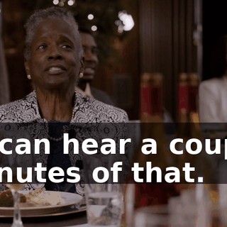 - I can hear a couple minutes of that.