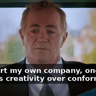 to start my own company, one that values creativity over conformity.