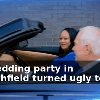 A wedding party in Southfield turned ugly today