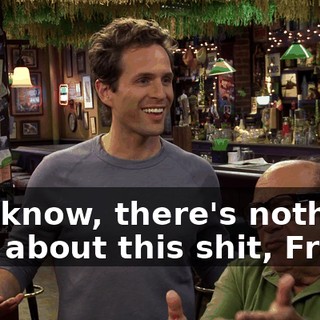 You know, there's nothing real about this shit, Frank.