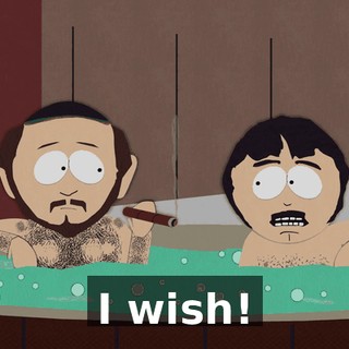 I wish!