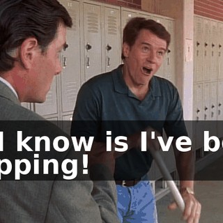 All I know is I've been mopping!