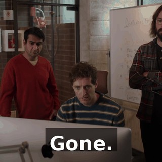 Gone.