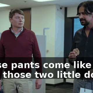 Those pants come like that with those two little dots.