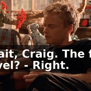 - Wait, Craig. The free travel? - Right.