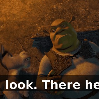 No, look. There he is,