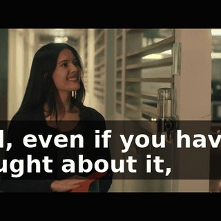 Well, even if you haven't thought about it,