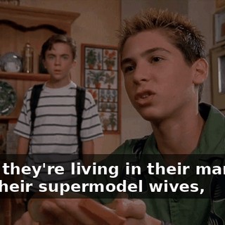When they're living in their mansions with their supermodel wives,