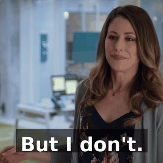But I don't.