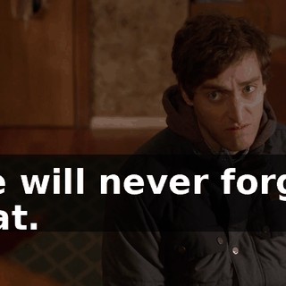 We will never forget that.