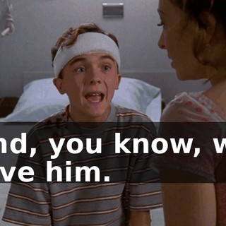 and, you know, we love him.