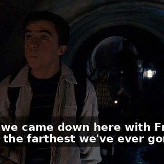 When we came down here with Francis, this is the farthest we've ever gone.