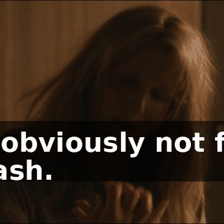 is obviously not for wash.