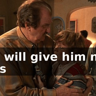 We will give him new legs