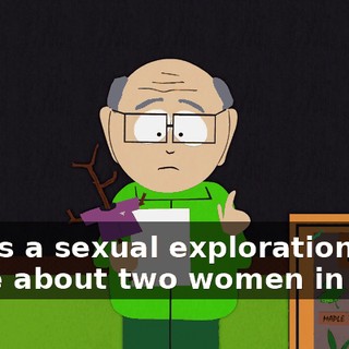 and is a sexual exploration piece about two women in love.