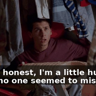 To be honest, I'm a little hurt that no one seemed to miss me.