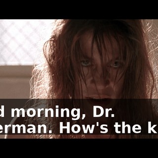 Good morning, Dr. Silberman. How's the knee?