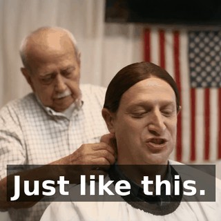 Just like this.