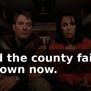 And the county fair is in town now.
