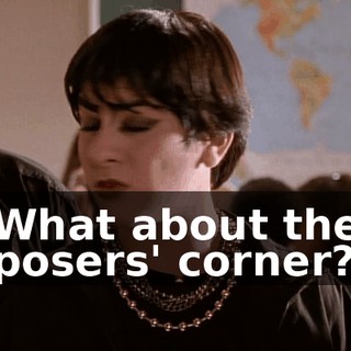 What about the posers' corner?