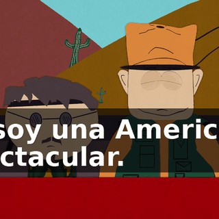 Yo soy una Americana spectacular.