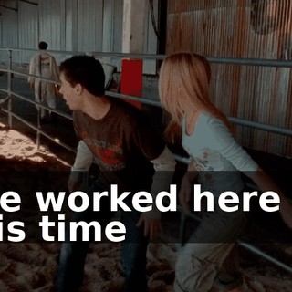 I've worked here all this time
