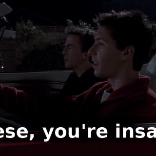 Reese, you're insane.