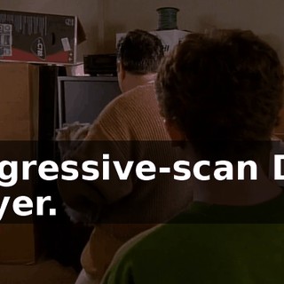progressive-scan DVD player.