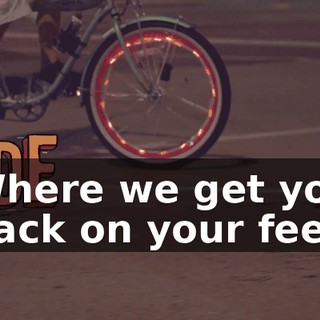 ♪ Where we get you back on your feet ♪