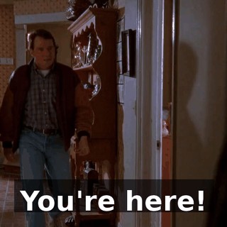You're here!