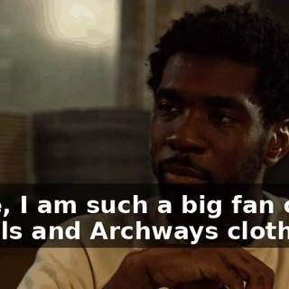 Dude, I am such a big fan of his Angels and Archways clothing.